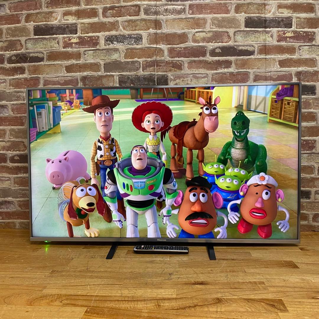 ハイセンス 50V型 4K液晶テレビ 50A6500 スマートテレビ 動画アプリ