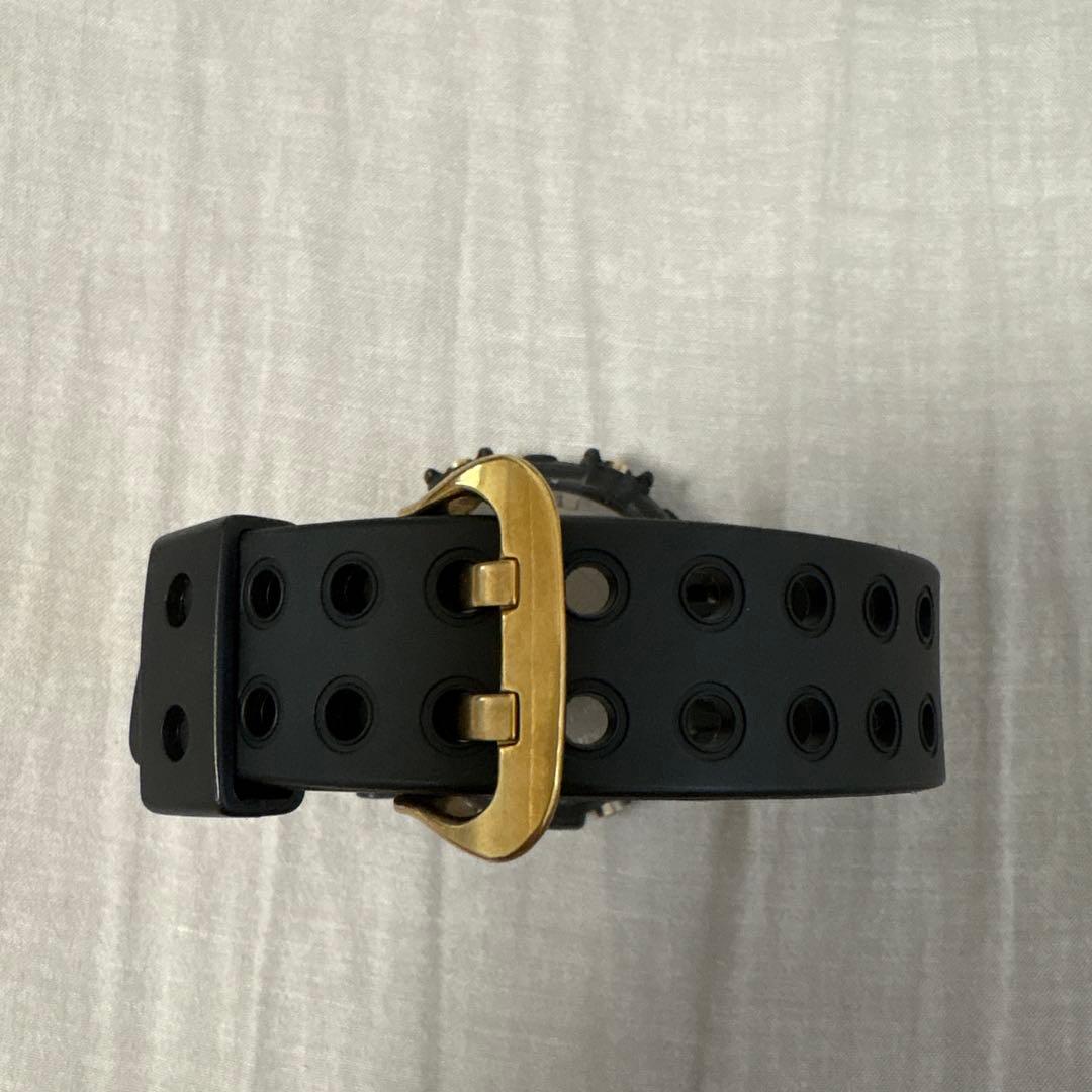 【カスタム品】90s ゴールドチタンフロッグマン 電池なし 一部剥がれあり