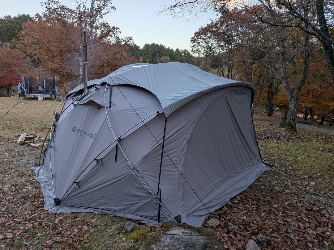 SEKACAMP シェルタードームテント 1度使用のみ 美品