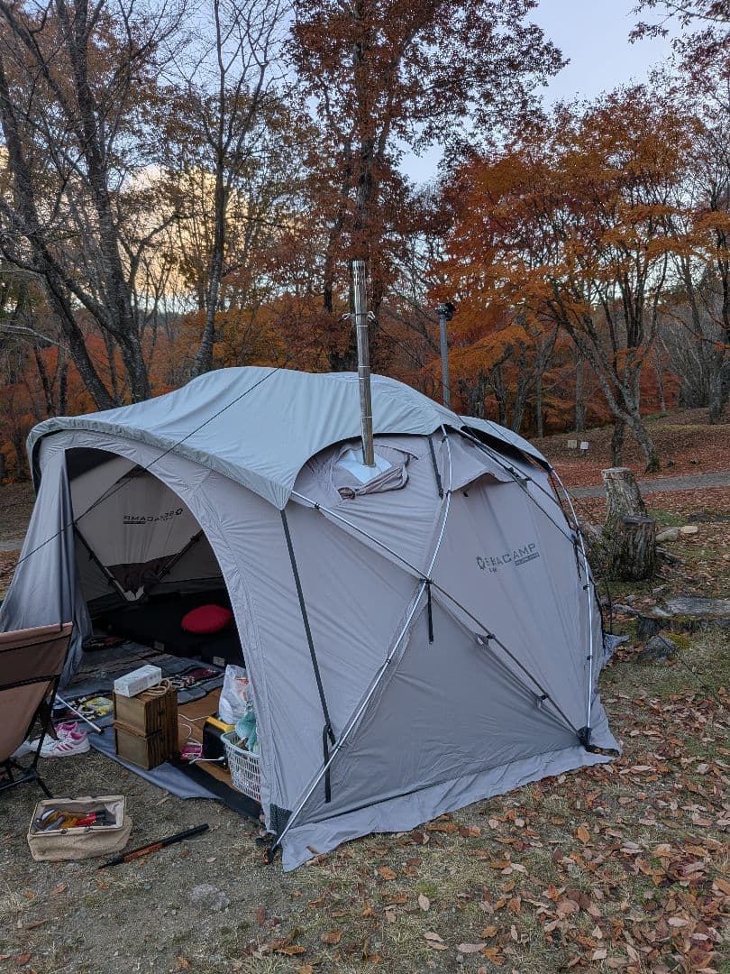 SEKACAMP シェルタードームテント 1度使用のみ 美品
