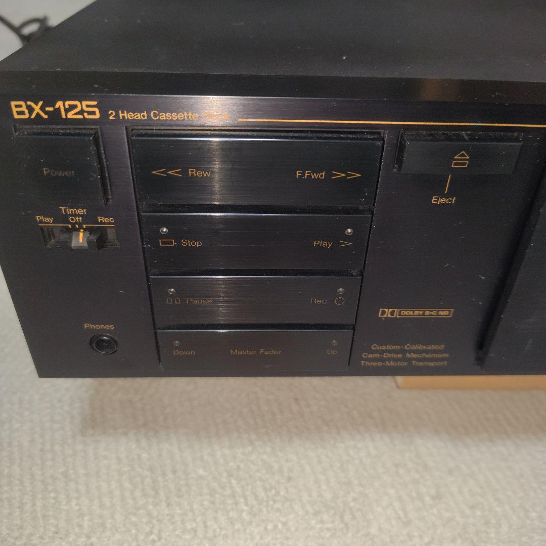 ナカミチ　Nakamichi 2ヘッドカセットデッキ　BX-125