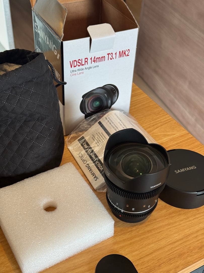 レンズ(単焦点) SAMYANG VDSLR 14mm T3.1 MK2