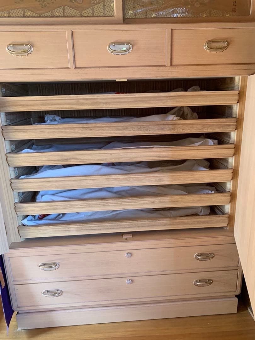 総桐箪笥箪笥　婚礼家具　年代物　和ダンス　レトロ　昭和　高級　送料込み　 応相談