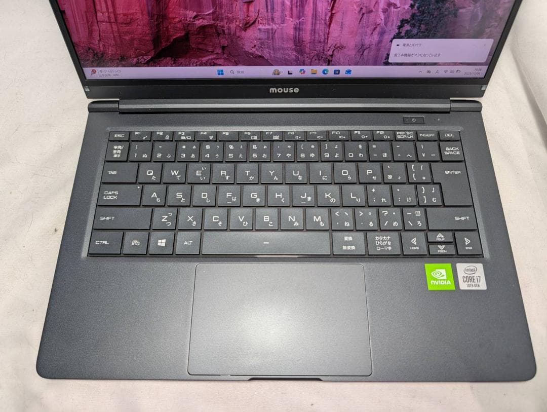 Windowsノート本体 Mouse DAIV 4N i7/16GB/SSD256GB/Win11