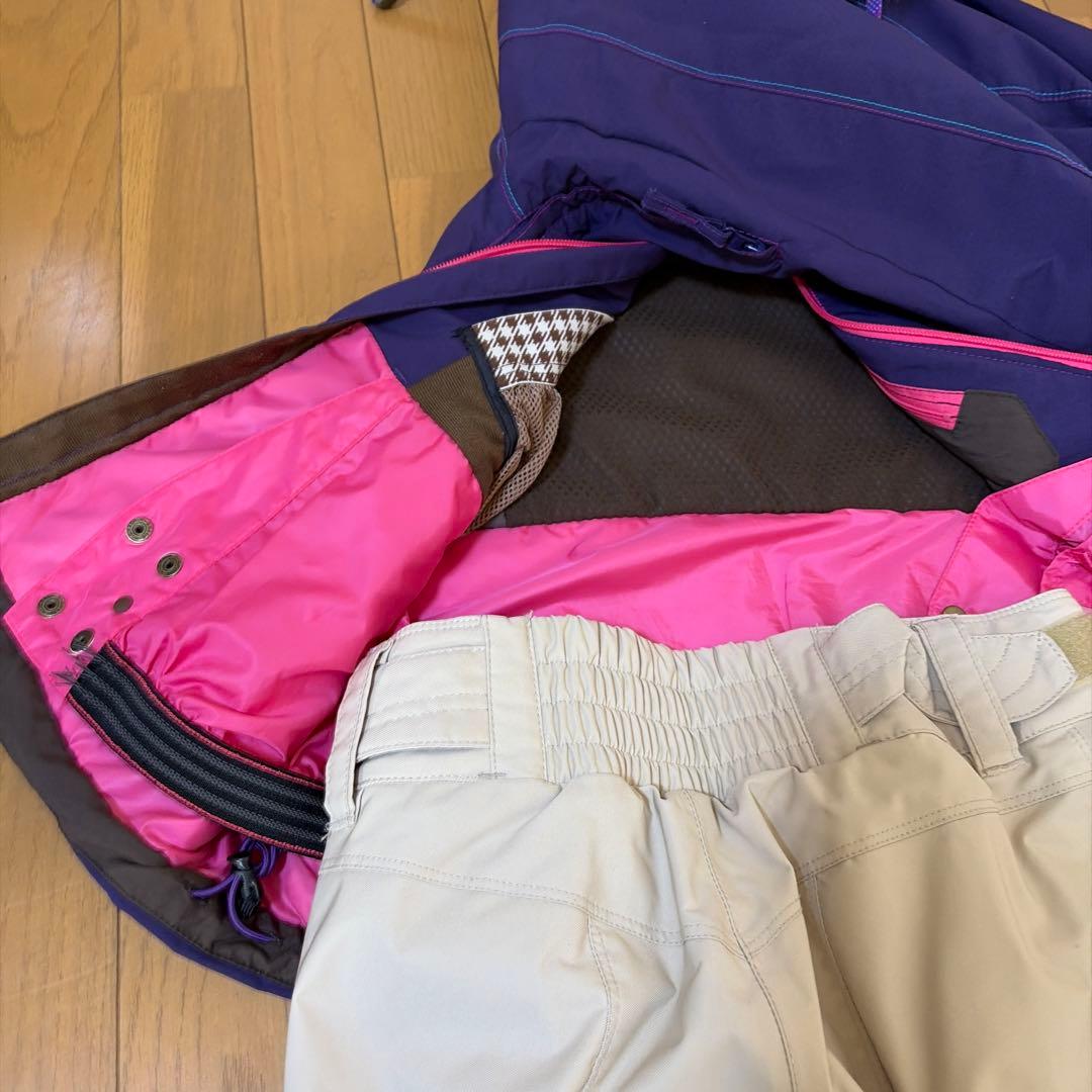 Phenix フェニックス　スキーウェアセット S 紫色　レディース　女性