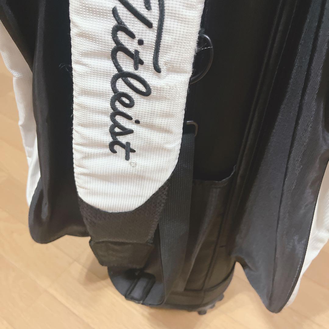 K257 美品！Titleist タイトリスト キャディバッグ フード無し