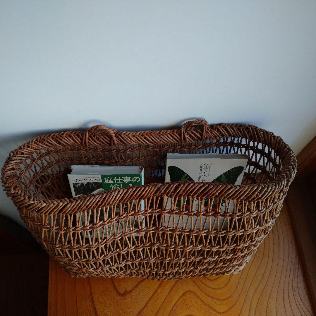 【ヴィンテージ】あけび籠(こだし編み) 大型