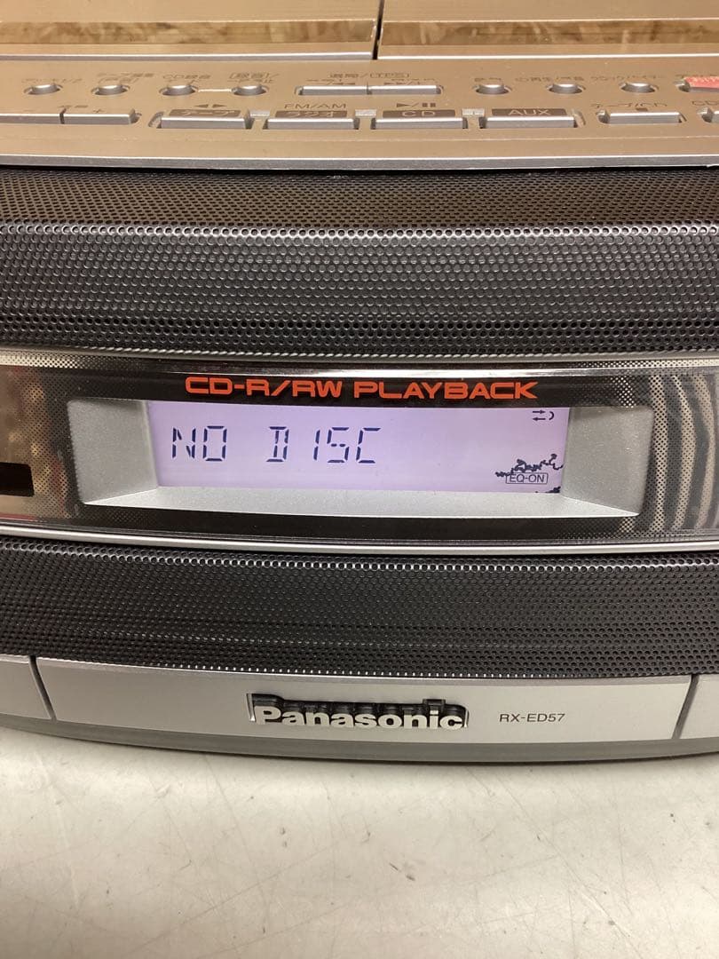 Panasonic CDラジオカセットレコーダー　RX-ED57 （N-16）