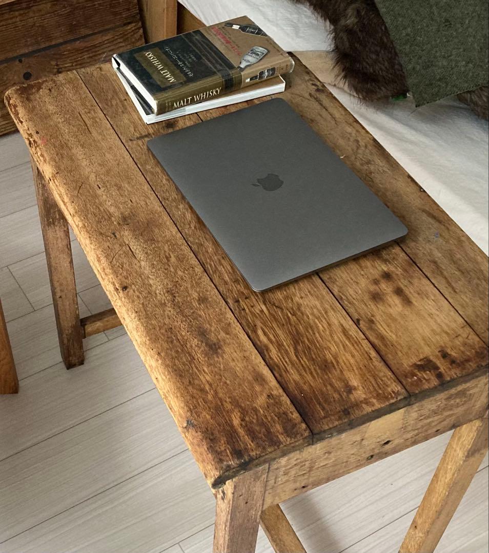 古道具　引き出し付テーブル　デスク　作業机