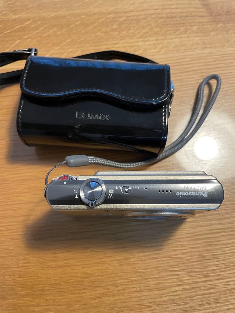 Panasonic LUMIX DMC-FX40 美品 専用ケース付パナソニック