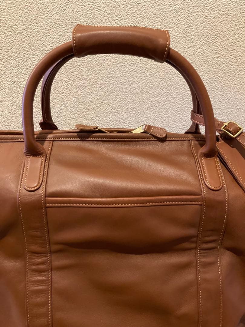 美品　お値下げしました！COACH 2wayボストンバッグ　大容量 ブラウン