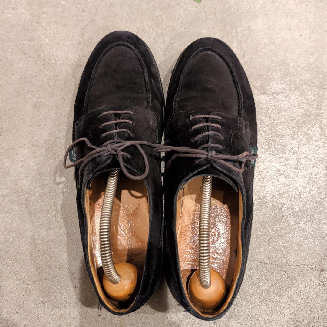 Paraboots ユナイテッドアローズ別注 シャンボード 黒スエード 8ハーフ