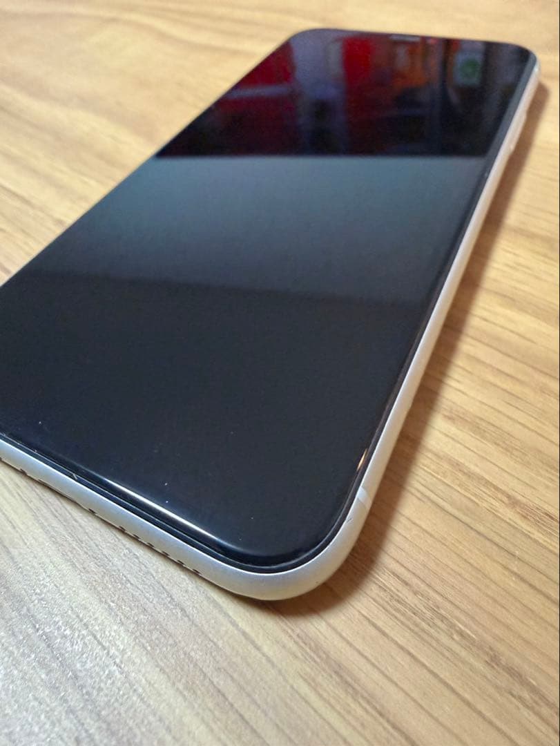 【極美品/スピード発送】iPhone XR Silver 64GB SIMフリー