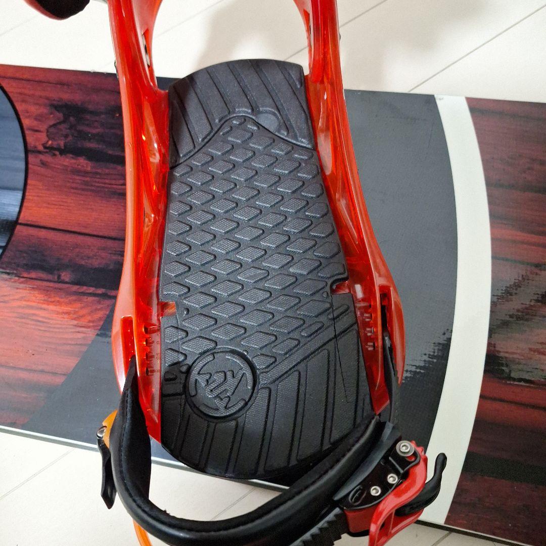 スノーボードセット　フローVERT154　K2HURRITHSANEビンディング