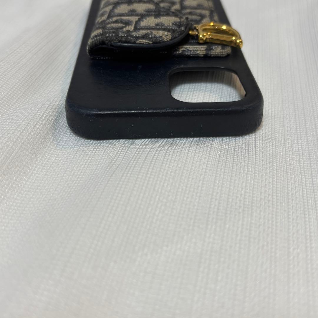 DIOR　iPhone12 12Pro対応　トロッター サドル　スマホケース
