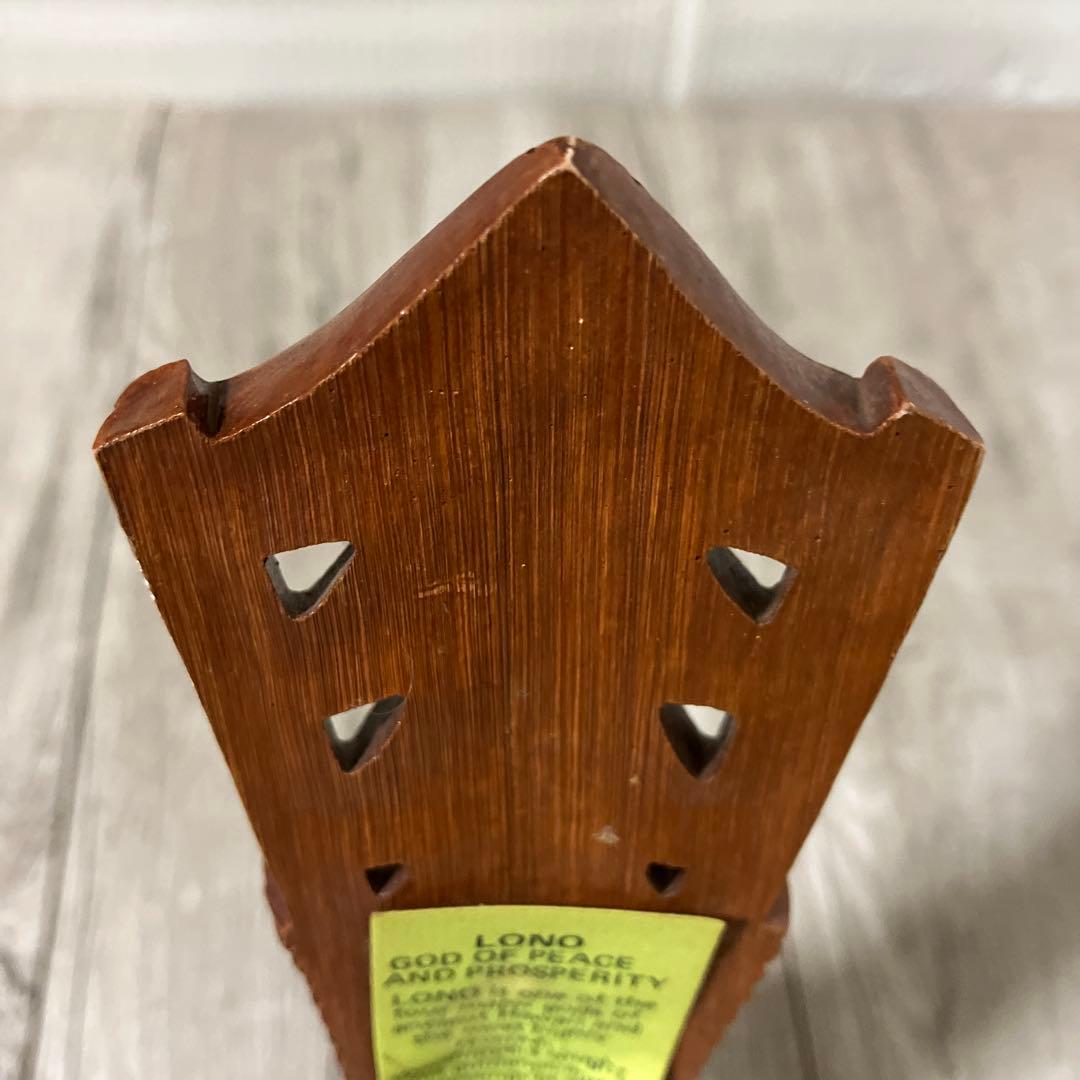 3F 【ヴィンテージ】Coco Joe's ハワイ ティキ像 置物 ALOHA