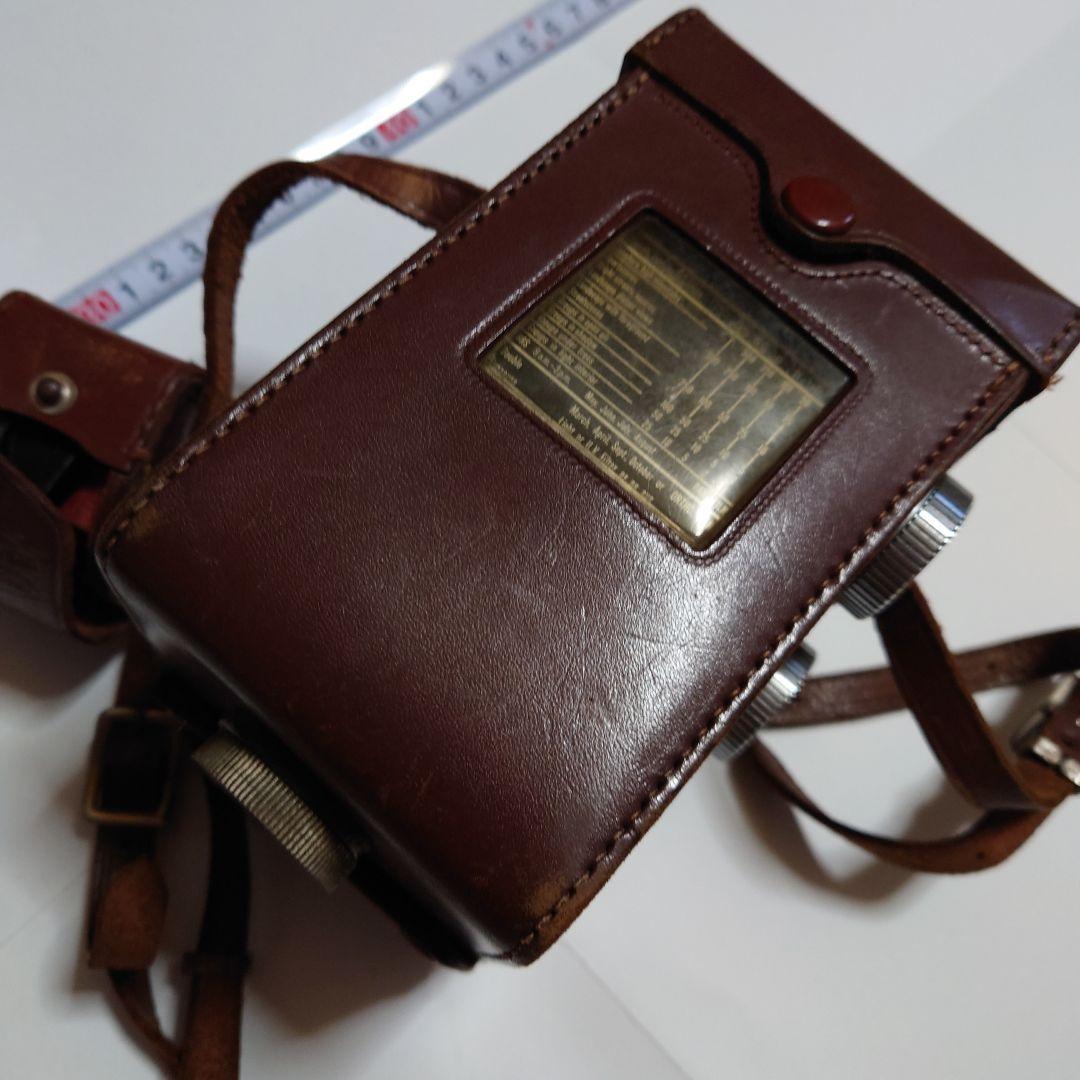 AIRES FLEX フィルム　アイレスフレックス　二眼レフ　本革ケース　カメラ