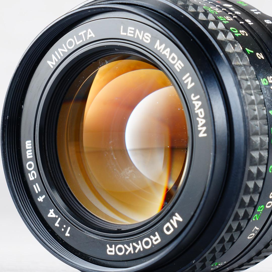 【ほぼライカ】動作◎ MD ROKKOR 50mm F1.4 ミノルタ 495