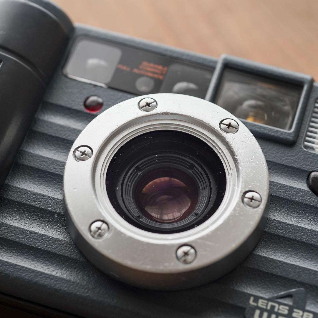 【撮影・OH済み】Konica 現場監督28WB コンパクトフィルムカメラ　K