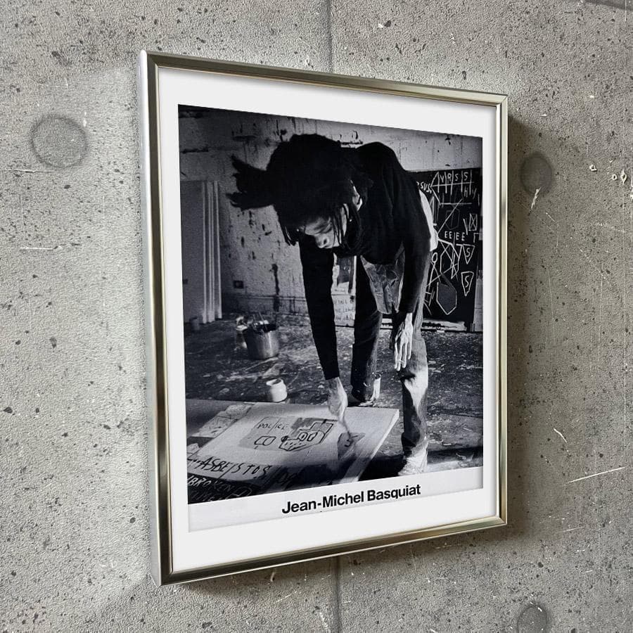 限定マット額装品/Jean Michel Basquiat（バスキア展）
