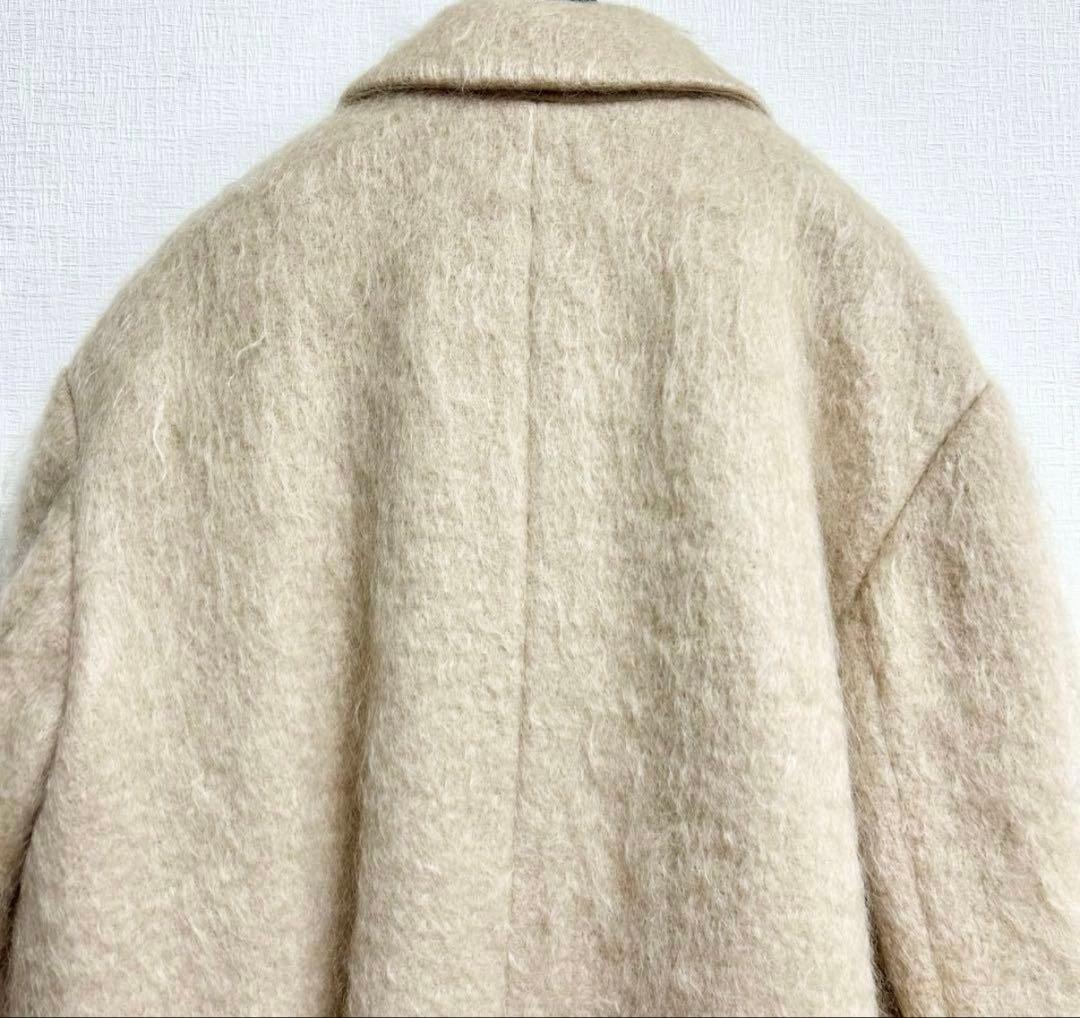 FRAY I.D テーラードオーバージャケットコート S シャギーコート