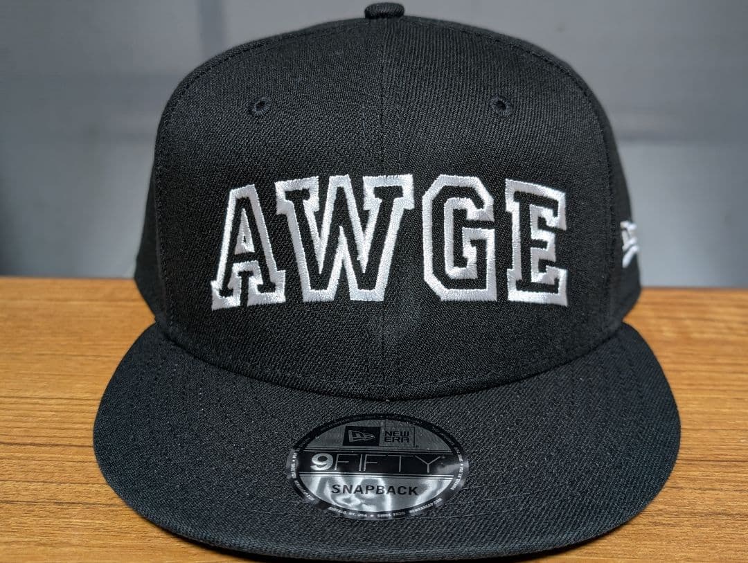 AWGE × NewEra キャップ 黒 A$AP Rocky 着用モデル