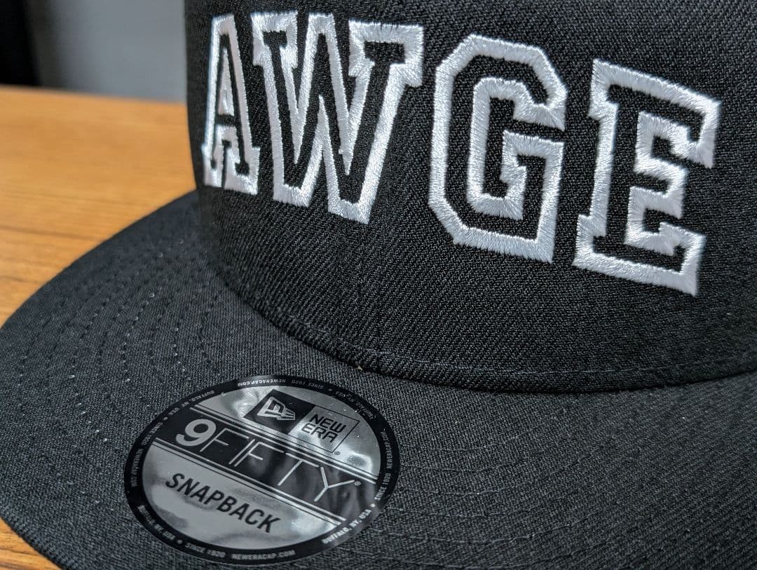 AWGE × NewEra キャップ 黒 A$AP Rocky 着用モデル
