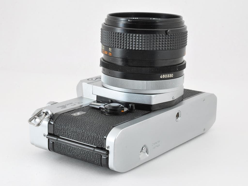 キヤノン FTb QL シルバー 後期 FD 50mm f1.4 SSC 動確認