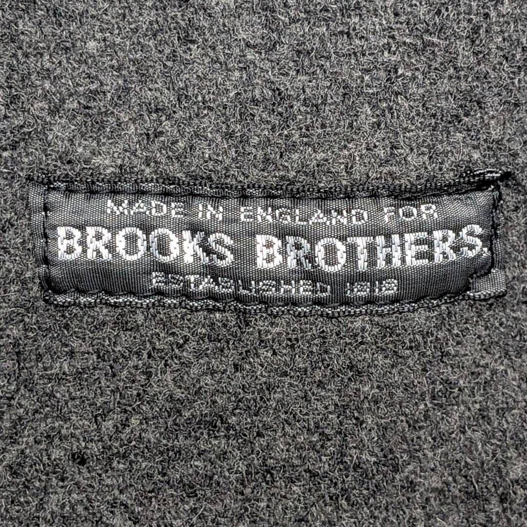 美品 ブルックスブラザーズ チェスターコート ウール100% Sサイズ ブラック