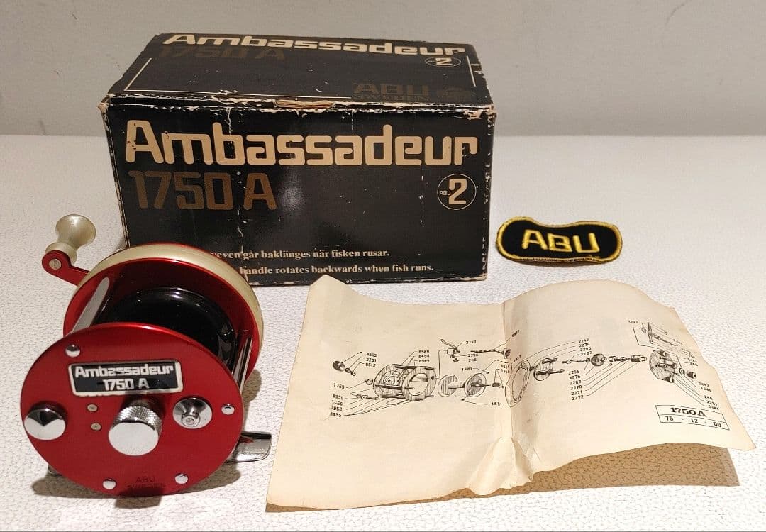 Ambassadeur 1750 A ベイトリール