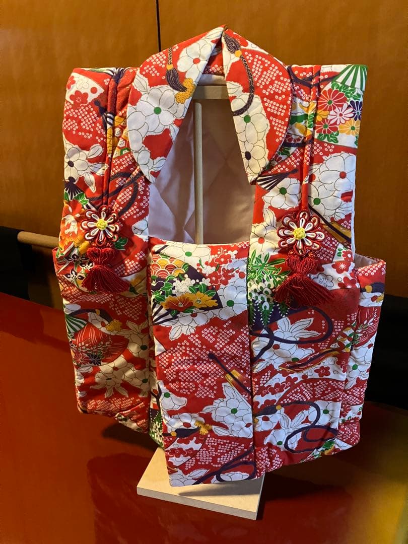 御京雛④平安春峰作　雛人形　三段飾り　お雛様　京都西陣織り　ひな人形3段　桜刺繍