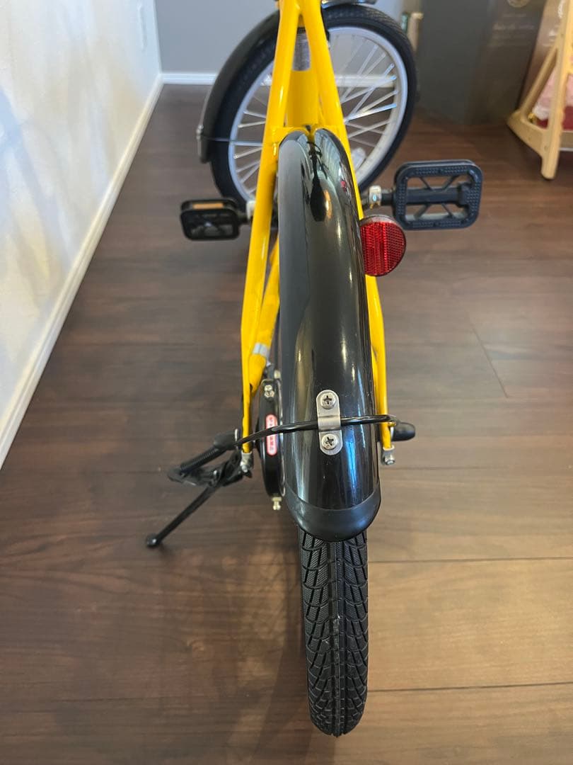 HUMMER 折りたたみ自転車 20インチ　黄色　未使用　送料着払い