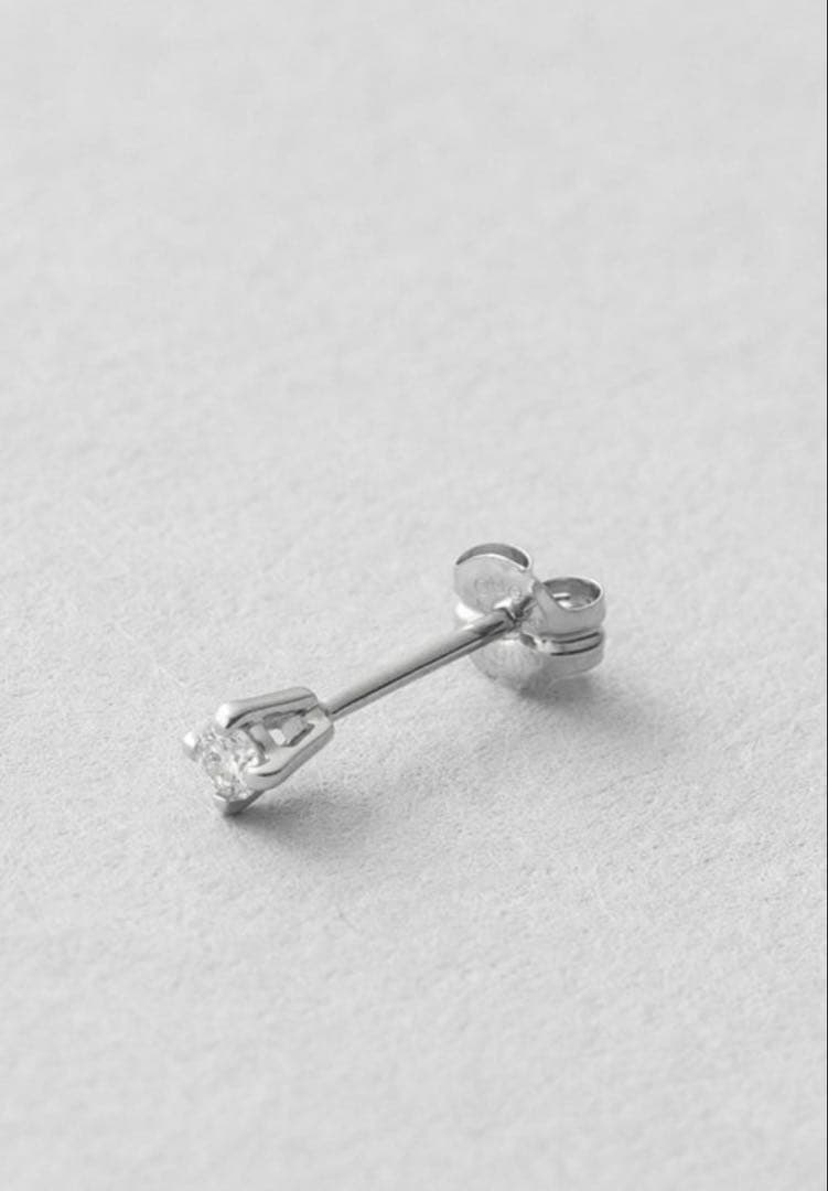 haru ジュエッテ ダイヤモンド ピアス (片耳用)