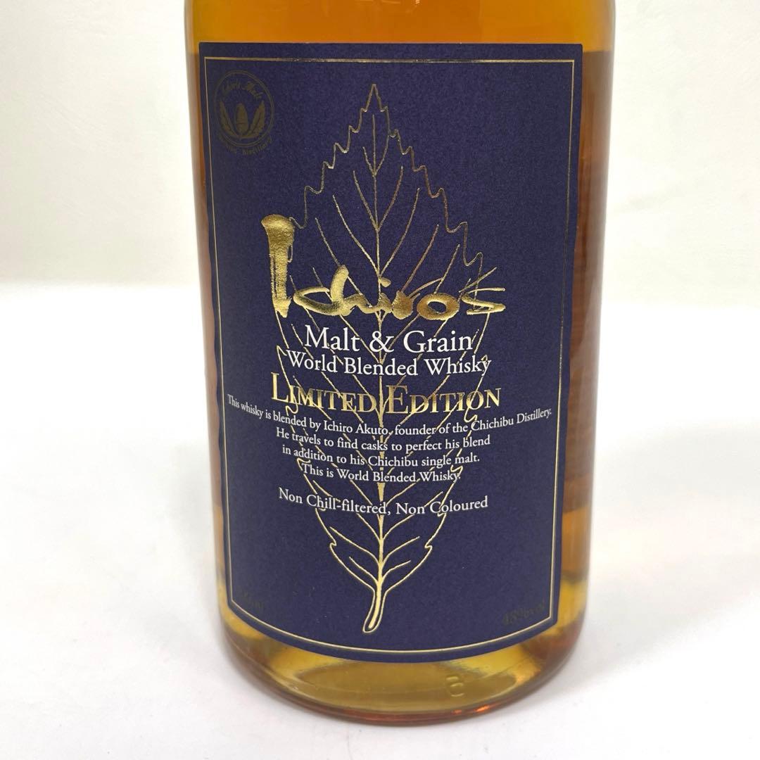 【未開栓】イチローズモルト アンド グレーン　リミテッドエディション　旧ラベル