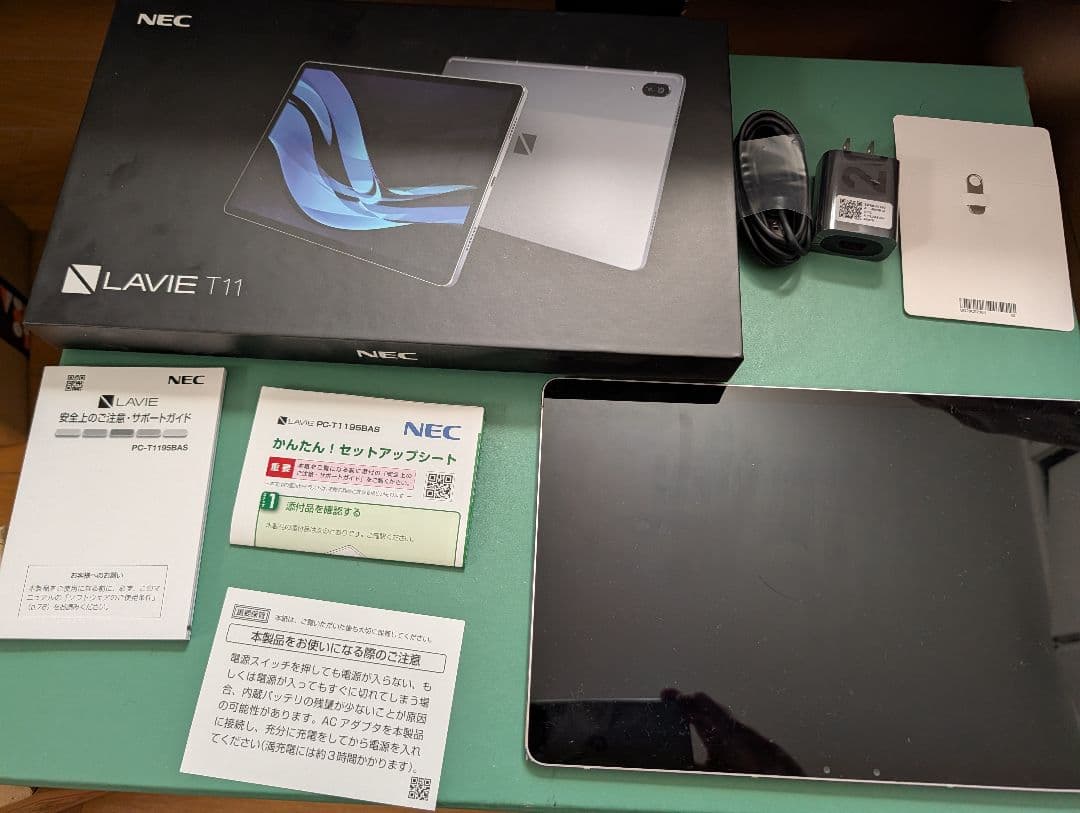 Androidタブレット本体 NEC LAVIE T11 T1195/BAS PC-T1195BAS