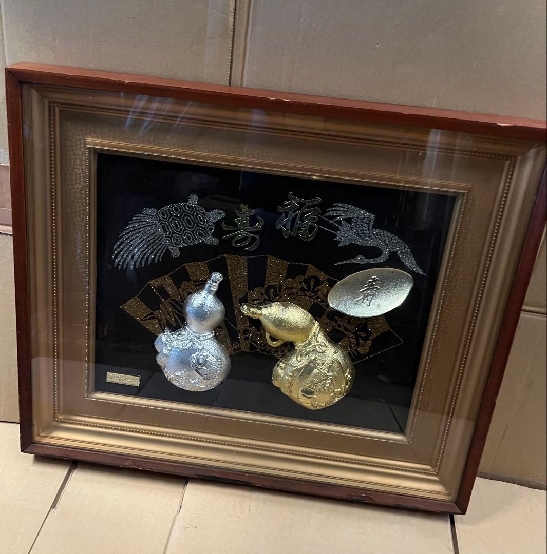 金色銀色の吉祥装飾品 24K金メッキ