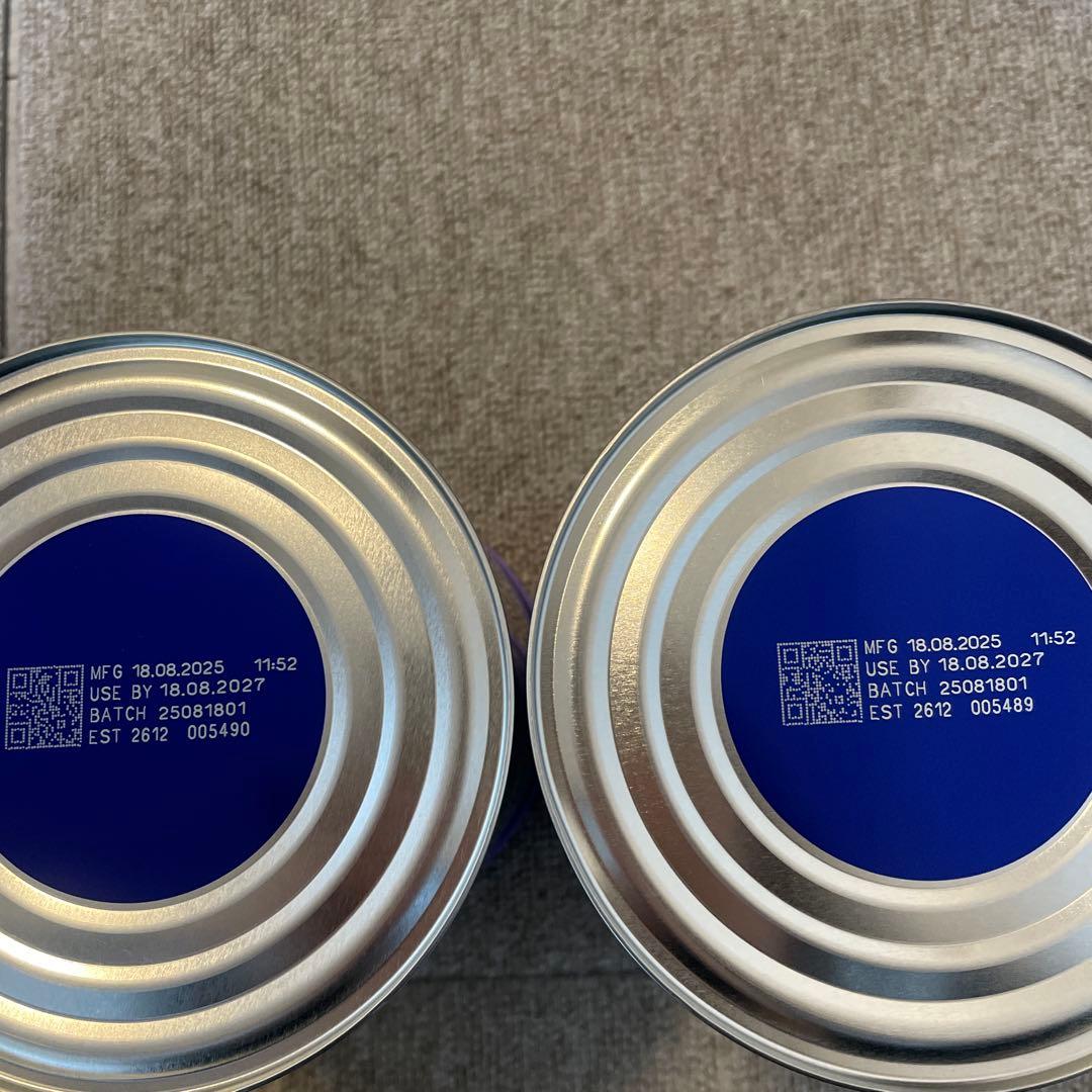 bubs Organic grass fed 3 800g 2缶セット