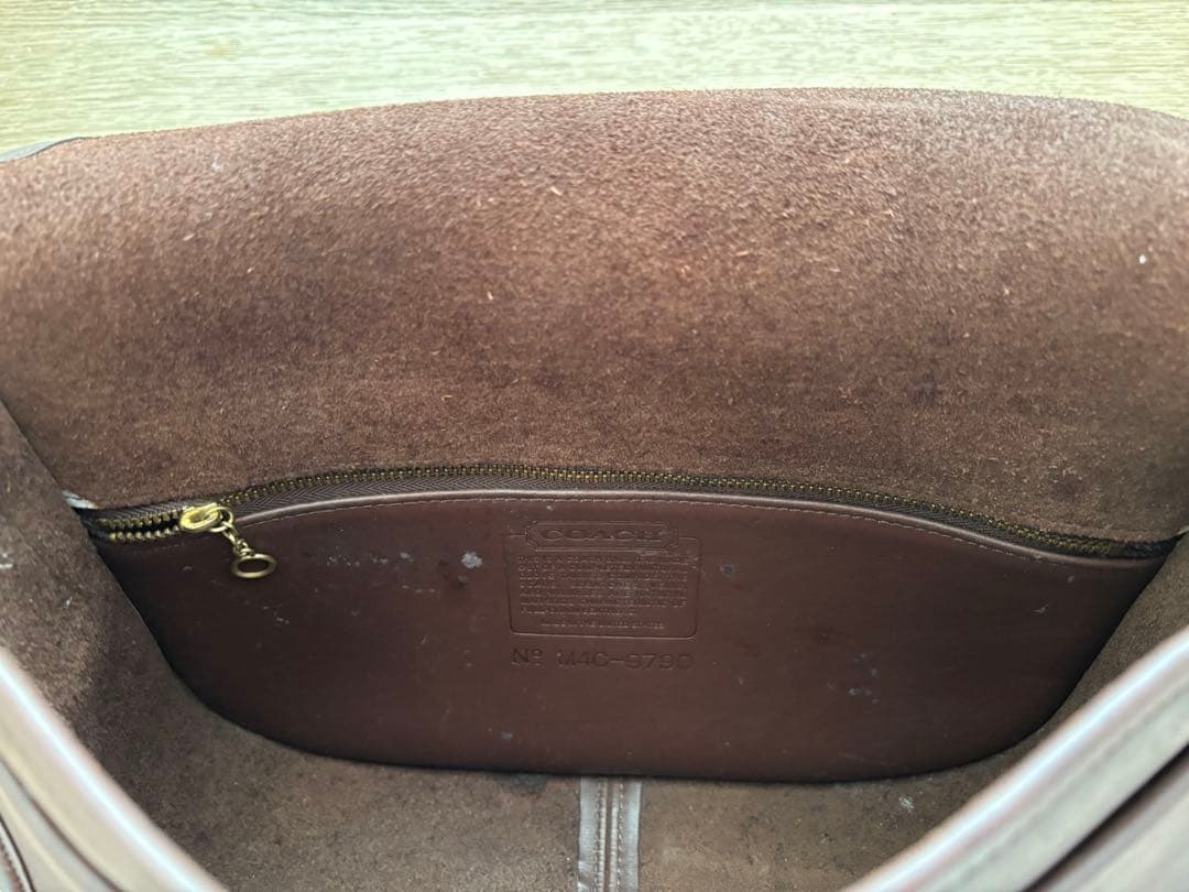 オールドコーチ　coach オールレザーショルダーバッグ