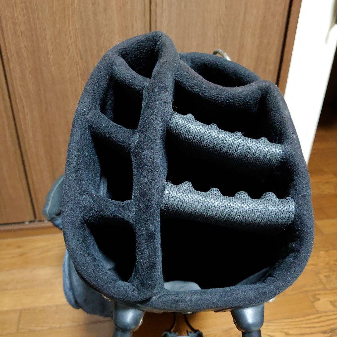 EVISU GOLF キャディバッグ ゴルフバッグ デニム スタンド付 芝生くん