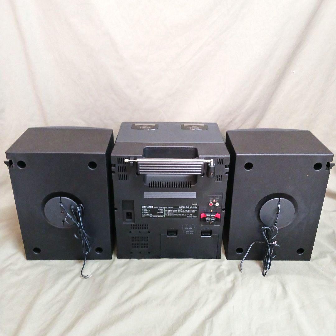 【希少 未使用級】aiwa XG-E5M ダブルCD ダブルカセット ビンテージ