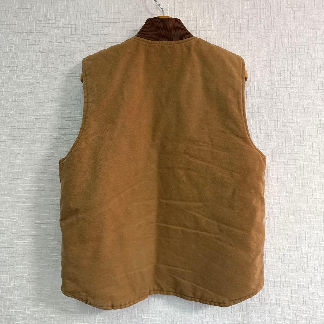 A*o様 カーハートCarhartt ブラウン ダックベスト