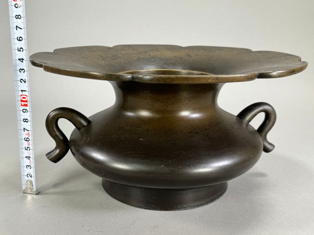 いけばな　池坊　古流　龍生派　銅鋳造　花器　花瓶　華道具　銅花器　伝統生け花