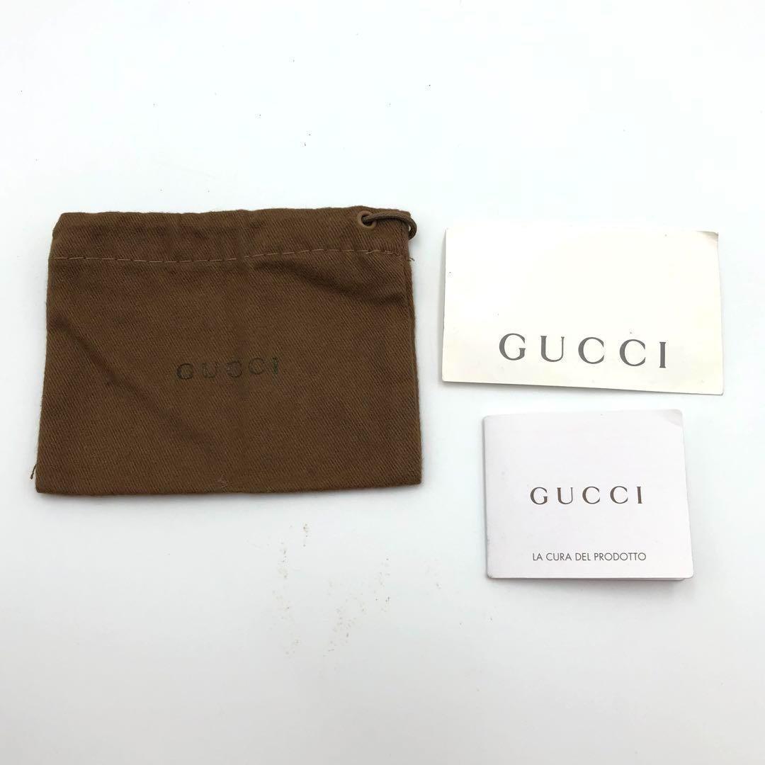 【美品】グッチ GUCCI キーリング GG レザー 保存袋あり