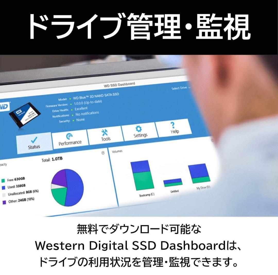 未使用★内蔵SSD 1TB WD Blue SN550 NVMe