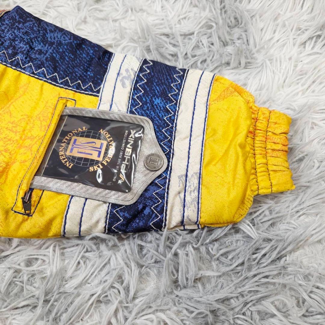 PHENIX フェニックス スキーウェア イエロー SSサイズ　2306