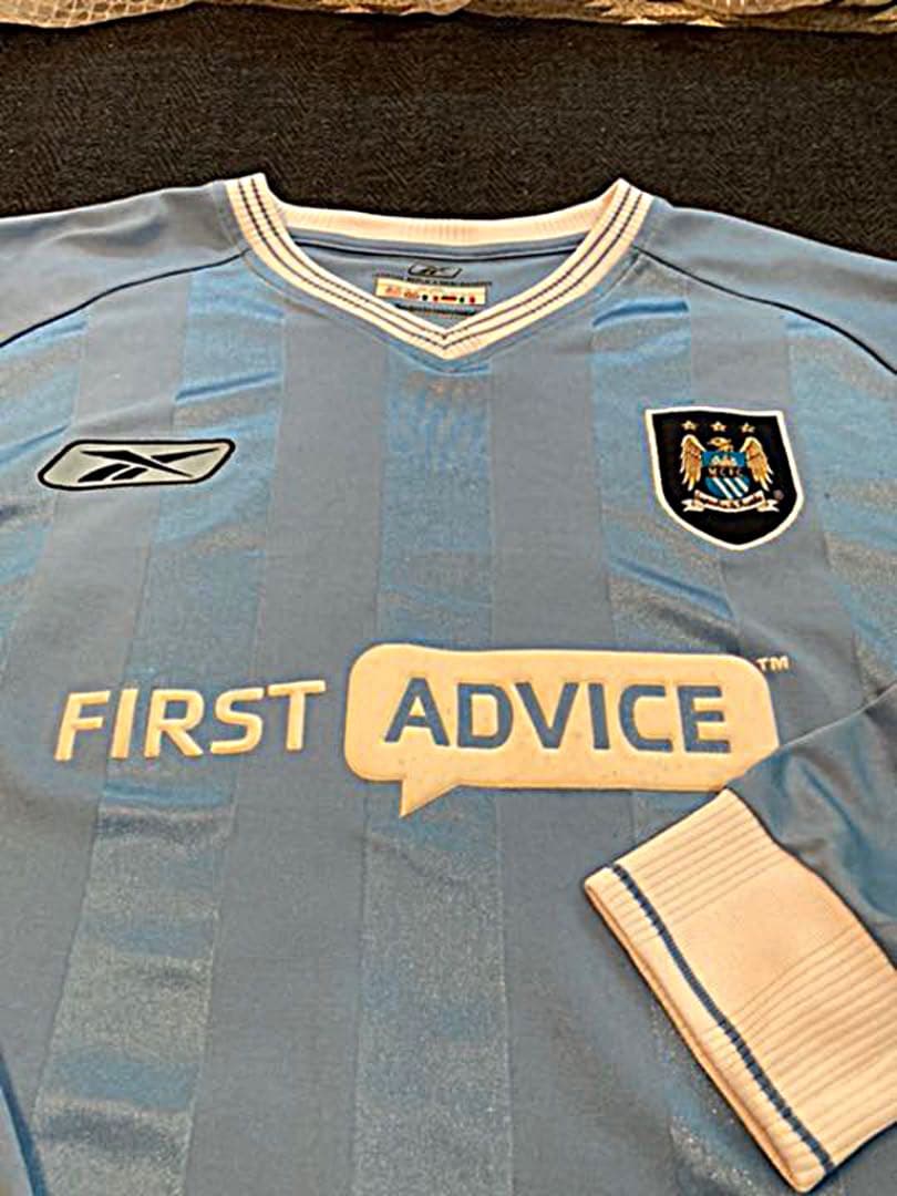 サッカーユニフォーム マンチェスターシティ