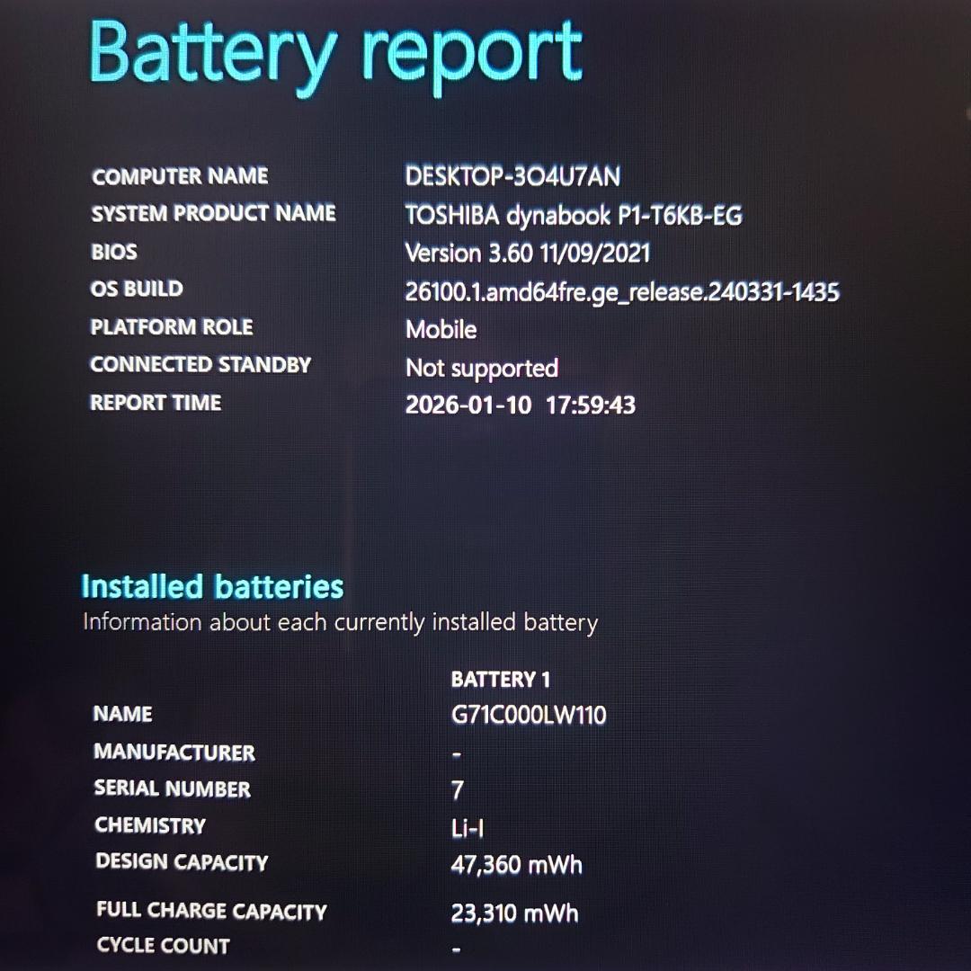 美品 dynabook Windows11 Corei7 RAM16GB SSD