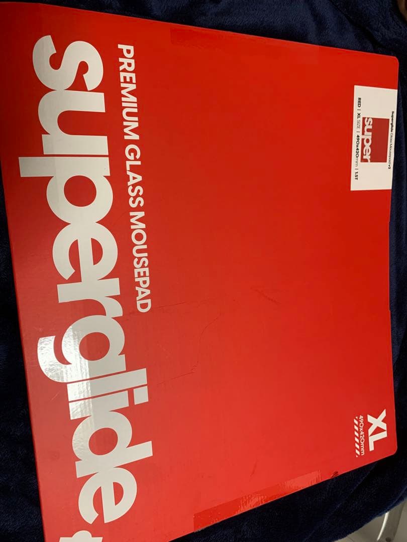 Pulsar superglide2 XL プレミアムガラスマウスパッド