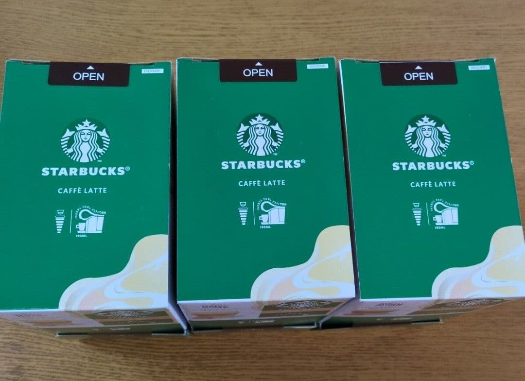 W☆新品☆スターバックス カフェ ラテ ドルチェ グスト 60P☆３箱セット
