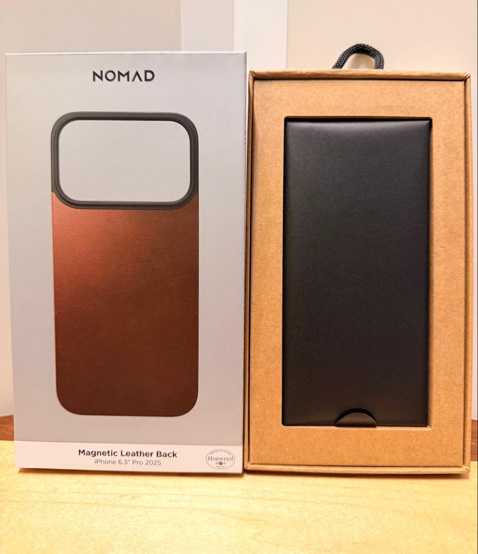 iPhoneアクセサリー NOMAD Magnetic LeatherBack iPhone17 Pro